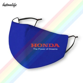 Vektorové Síla Snů Honda Bike Logo Maska Klasický Tisk V Pračce Prodyšný Opakovaně Použitelné Polyester Ústa Masky