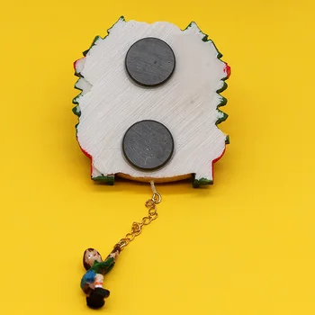 Velké velikosti německé kukačky magnetické magnety na ledničku sběru turistických suvenýrů dekorativní magnety kuchyně dekorace