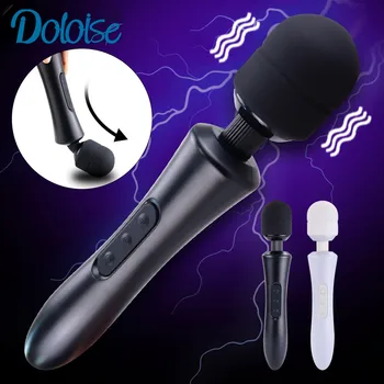 Velký AV Vibrátor Klitoris, Masážní Hůlka USB Dobíjení wand Vibrátor pro ženy Klitoris Stimulátor masáž Těla AV Hůlka