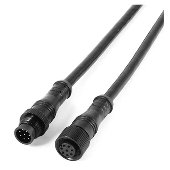 Vysoce Kvalitní 8 Pin M/F Konektor Vodotěsný Konektor Kabelu Černá
