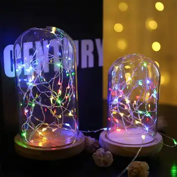Víla Světla, USB/Girlanda na Baterie 10m LED String Světla Vodotěsný pro Venkovní Vánoční Osvětlení Svatební Vánoční Dekorace