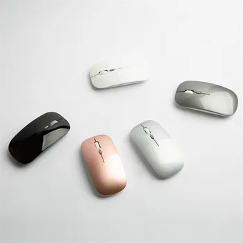 XQ bezdrátová optická Dobíjecí myš 2.4 G tichá myš pro Bluetooth notebook, stolní počítač, myš