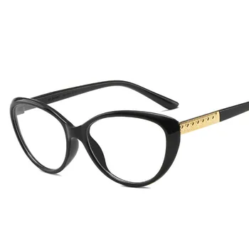 Yoovos Cateye Brýle Ženy 2021 Retro Luxusní Brýle Rám Ženy Značky Brýle Pro Ženy Zrcadlo Cat Eye Lentes De Mujer