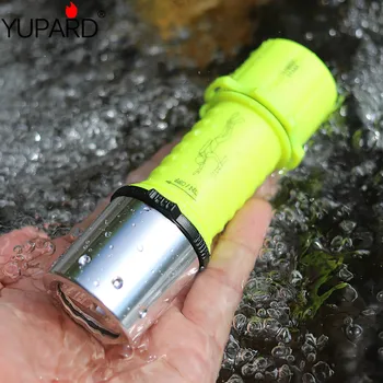 Yupard XM-L2 T6 LED Q5 LED potápěč Potápění Vodotěsné Podvodní Svítilna Pochodeň 18650/AAA