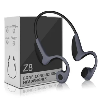 Z8 Kostní Vedení Sluchátka Bezdrátová Bluetooth Sluchátka, Venkovní Sport Sluchátka S Mikrofonem Handsfree Pot Důkaz Bilaterální Stereo