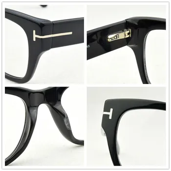 Značka rámu brýlí ženy brýle Vintage big box brýle rámy pro muže krátkozrakost předpis počítač brýle TF5379