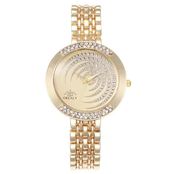 Ženy Slitiny Ocelové Pletivo Pás Set Diamond Britské Hodinky Top Luxusní Elegantní Dámské Hodinky Quartz Náramkové Hodinky Relojes Para Mujer